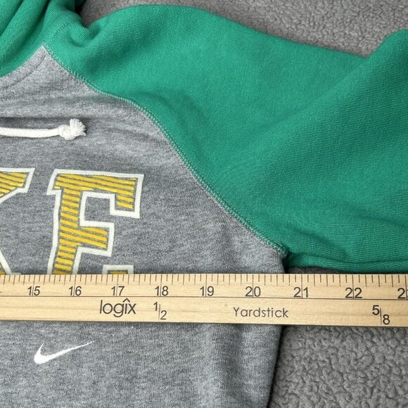 Nike Hoodie Womens Large Full Zip Athletic Dept Swoosh Sweatshirt Jacket Sports - Picture 12 of 16